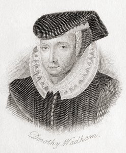Dorothy Wadham, nata Petre, c.1534-1535 - 1618 da Unknown
